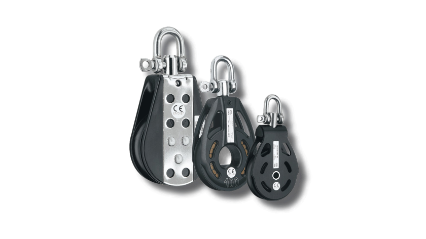 harken pulleys