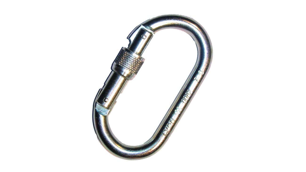 Groupe Foin Steel Oval Screwgate Karabiner