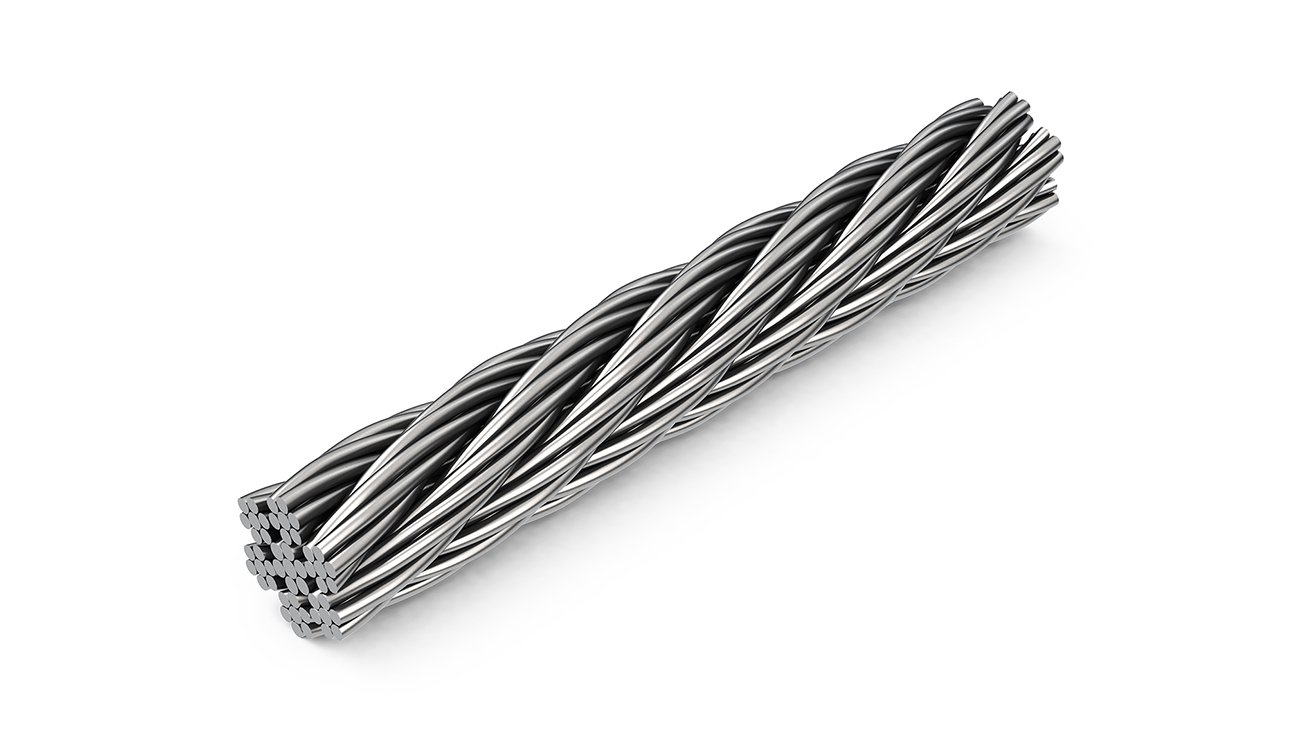 Wire rope Galvanised Wire Rope 1.5mm dia (price per metre) 1