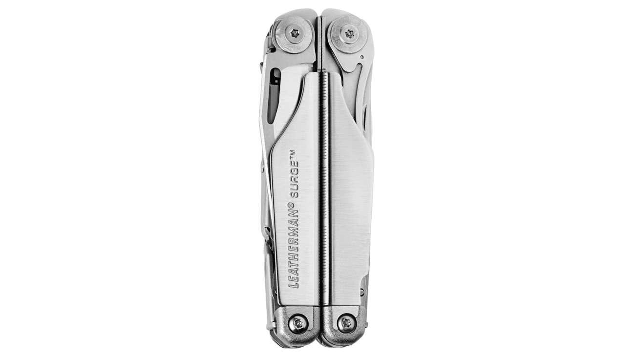 The Leatherman Surge features tools that are accessible while the tool is in its folded or closed position.