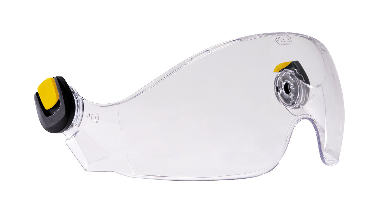 Petzl VIZIR eye shield with EASYCLIP system for VERTEX and STRATO helmets