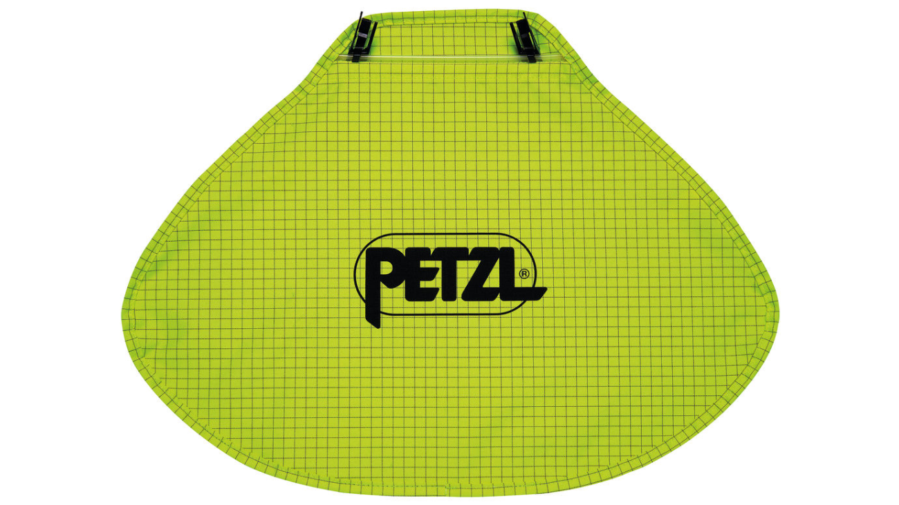 Nape protector for Petzl VERTEX and STRATO helmets (hi-viz yellow)