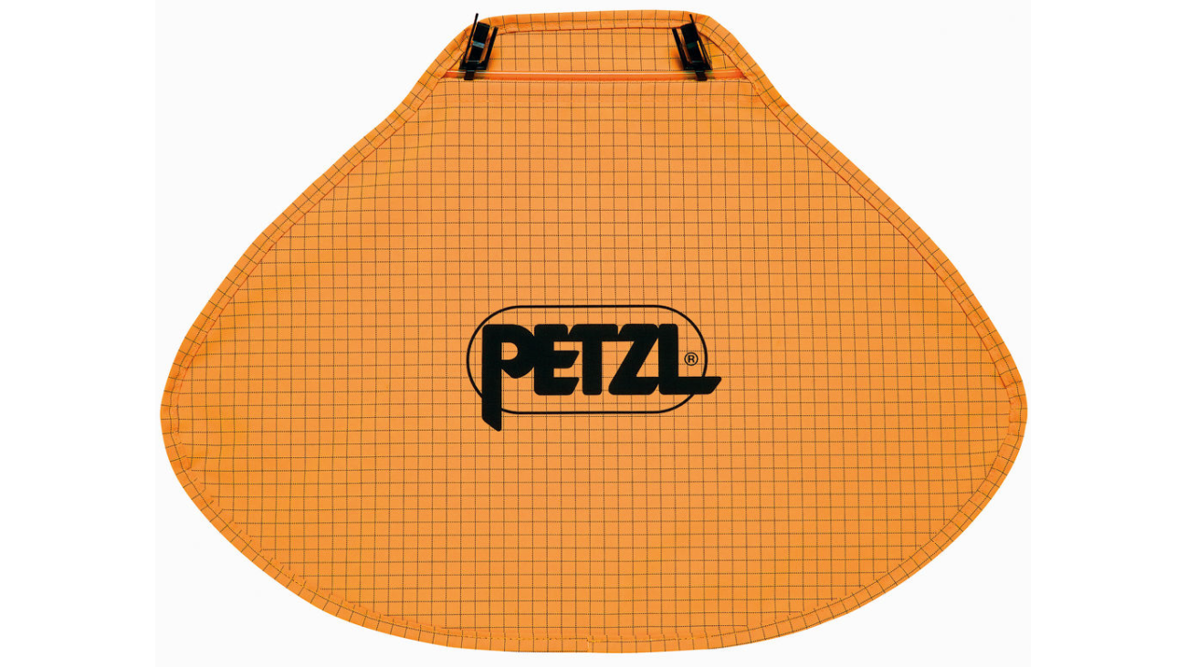 Nape protector for Petzl VERTEX and STRATO helmets (hi-viz orange)