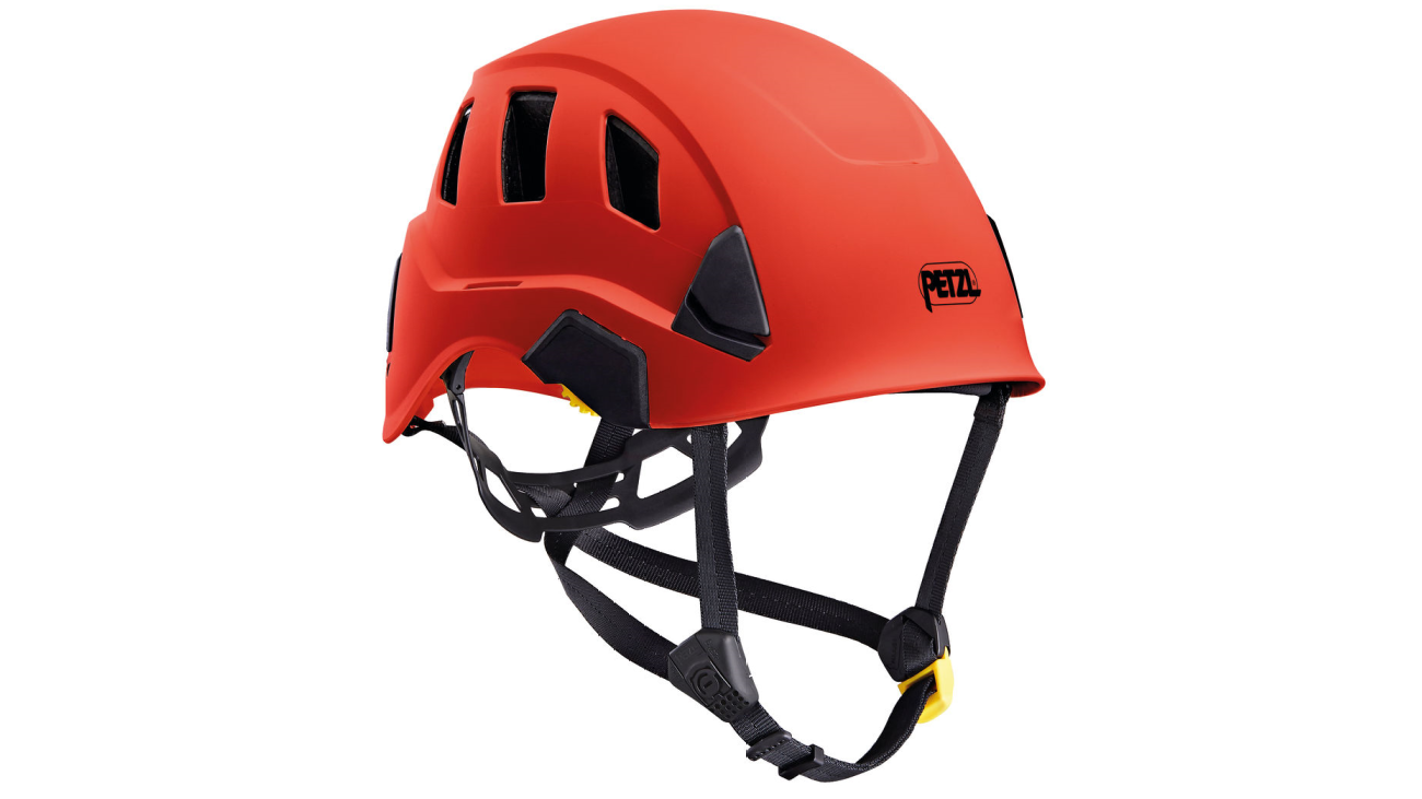 Petzl STRATO VENT Lightweight and ventilated helmet, red