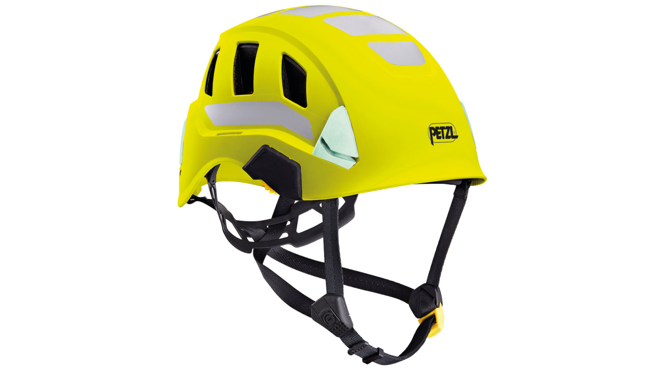 Petzl STRATO VENT Lightweight and ventilated helmet, hi-viz yellow