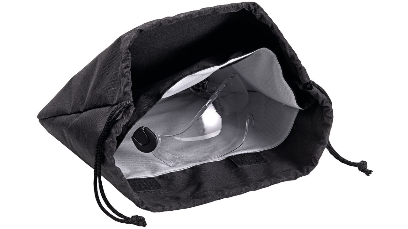 Storage bag for Petzl VERTEX and STRATO helmets (showing interior)