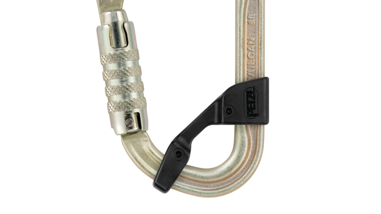 Petzl VULCAN showing CAPTIV positioning bar