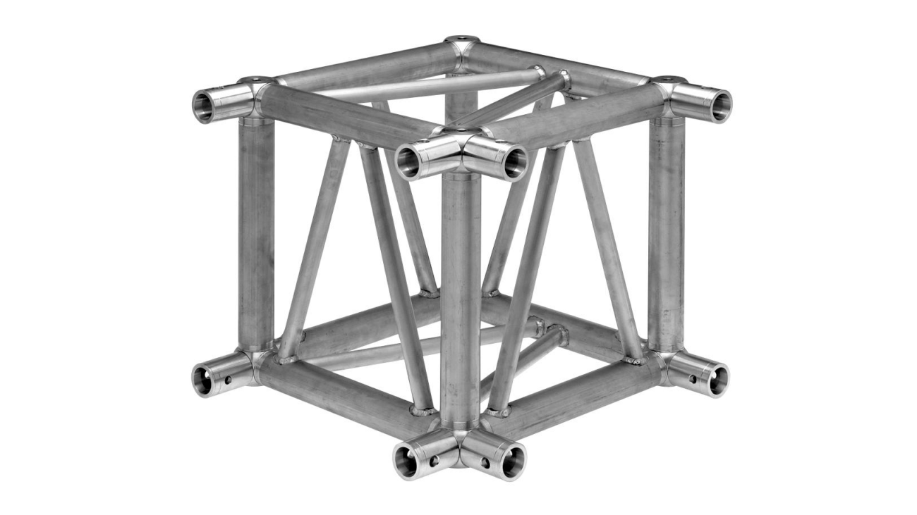 Prolyte Square 52 Series Box Corner (Shown with CCS7-751 couplers)