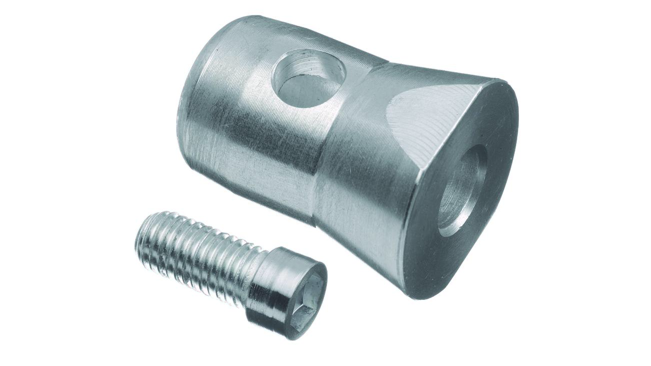 Prolyte CCS6 Male Conical Half-coupler (with hole)