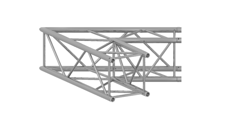 Prolyte Square 30 Series 2-Way 60° Corner