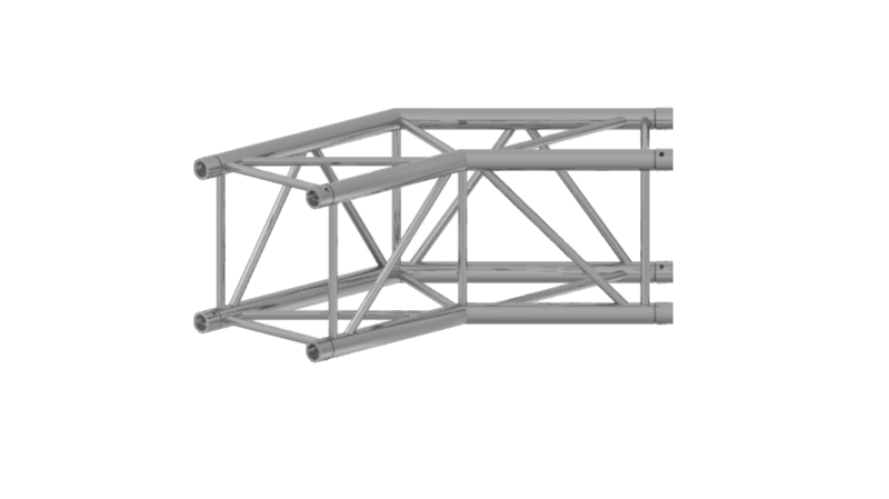 Prolyte Square 30 Series 2-Way 135° Corner