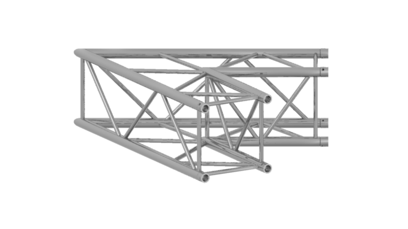 Prolyte Square 40 Series 2-Way Corner, 45 Degree