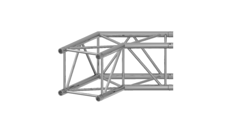 Prolyte Square 40 Series 2-Way Corner, 120 Degree