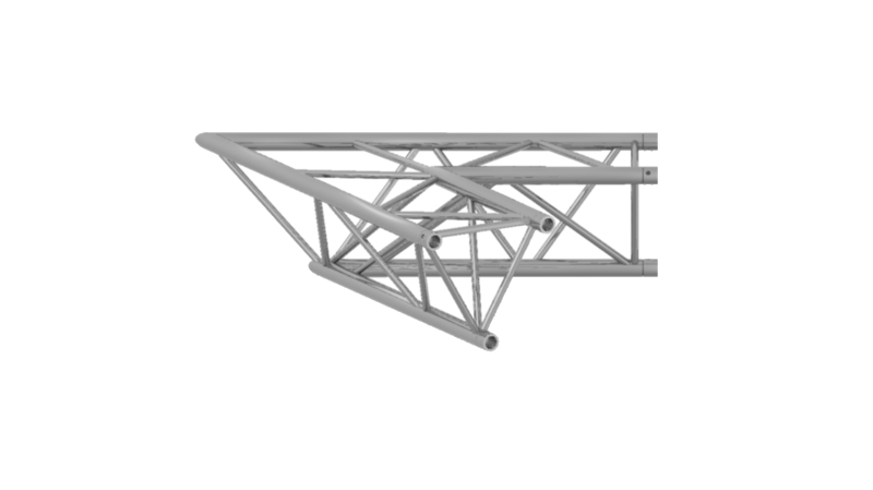 Prolyte Triangular 30 Series 2-Way Corner, 45 Degree