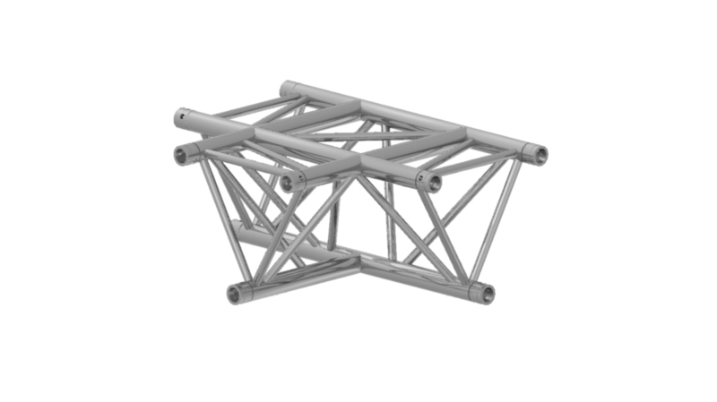 Prolyte Triangular 30 Series 3-way Corner, T-joint (Horizontal)