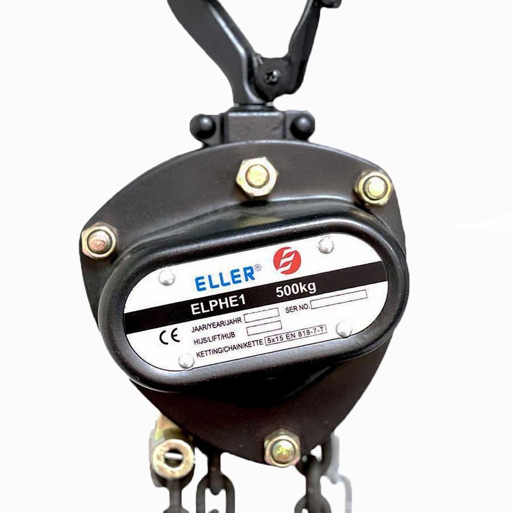 Eller PHE1 Manual Chain Hoist, Front View