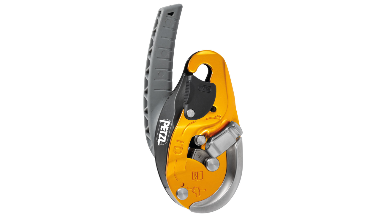 Petzl I'D EVAC Shown in Yellow