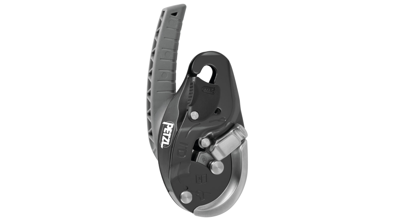 Petzl I'D EVAC Shown in Black