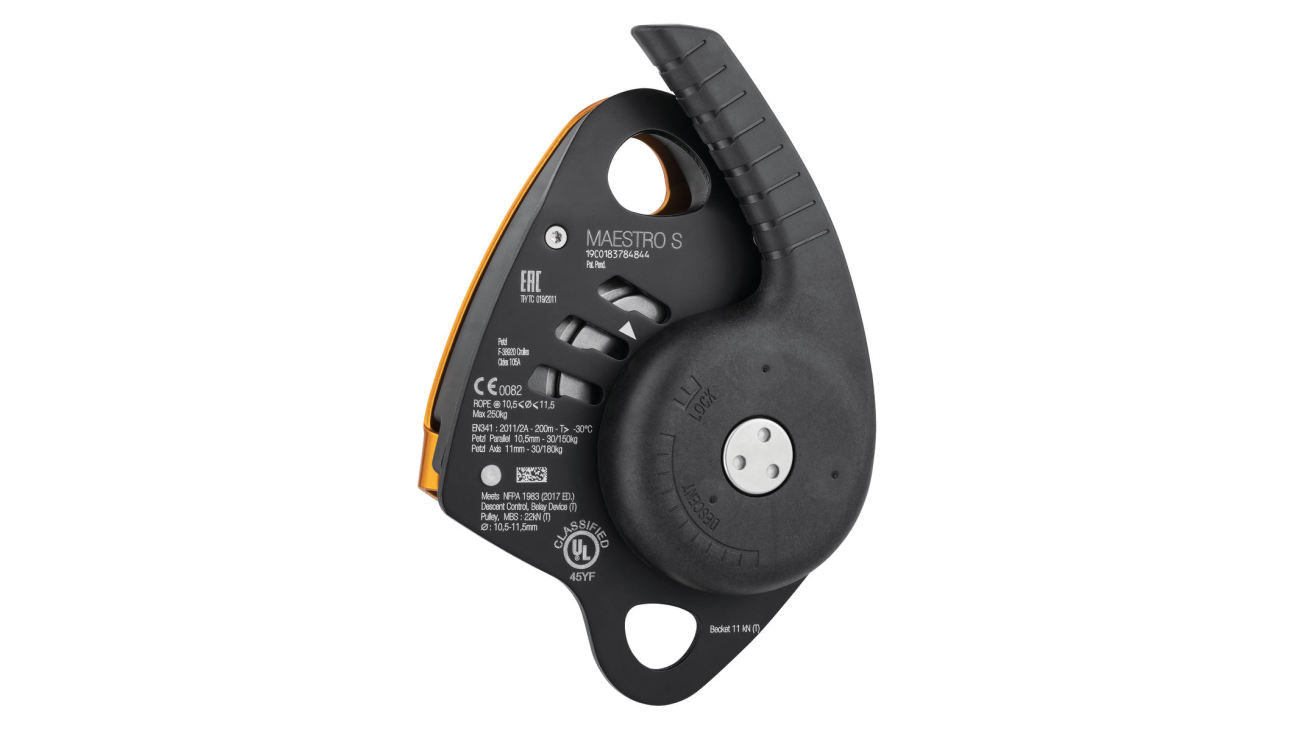 Petzl MAESTRO S, Showing Back