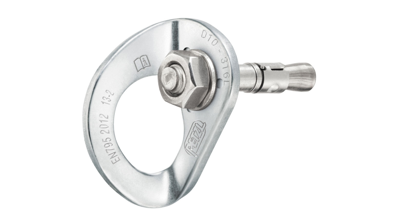 Petzl Coeur Bolt, 10mm Stainless Steel Anchor