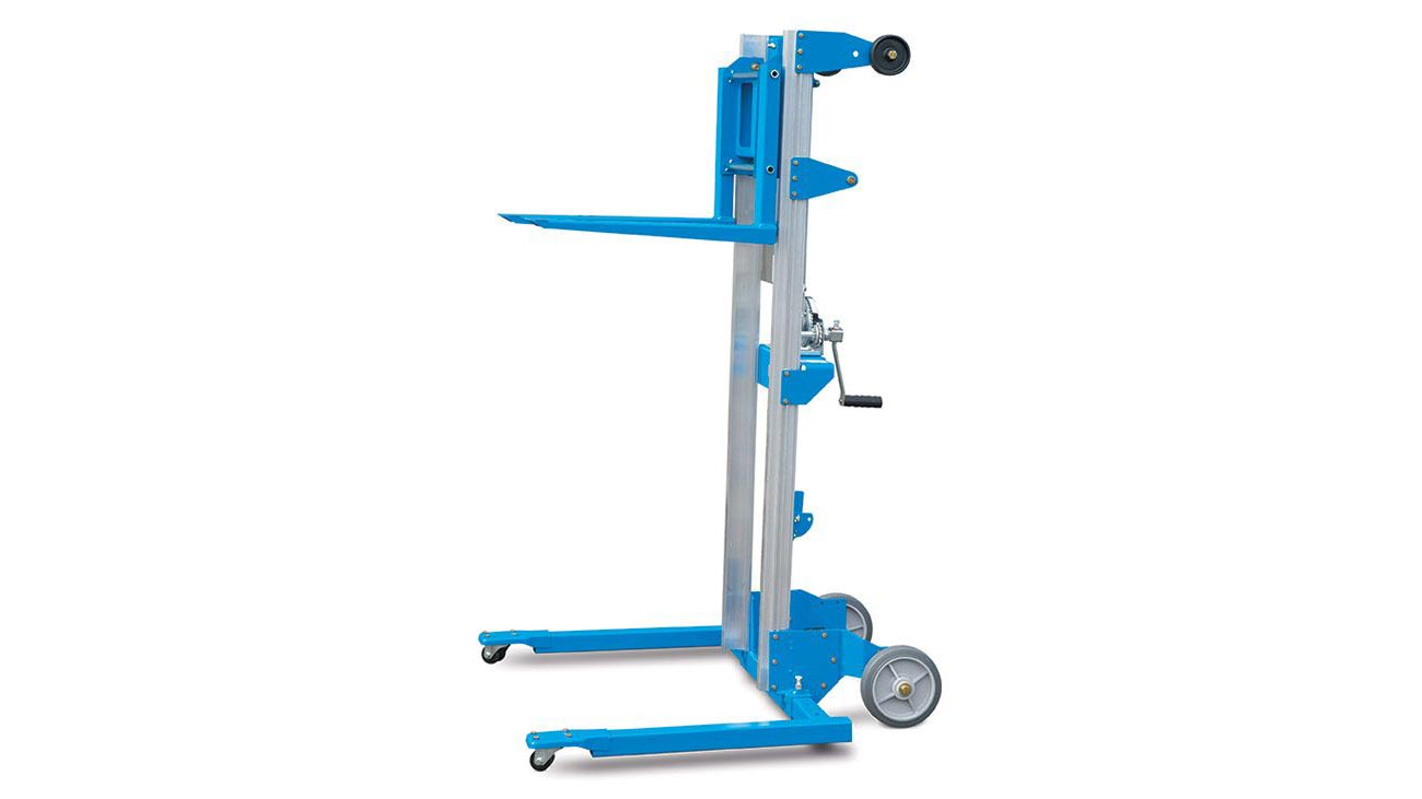 Genie® GL™-12, Shown with straddle base