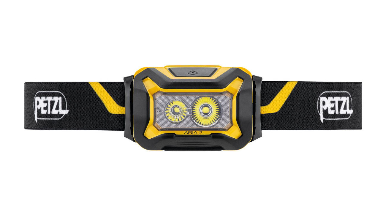 Petzl ARIA® 2 Headtorch, showing front