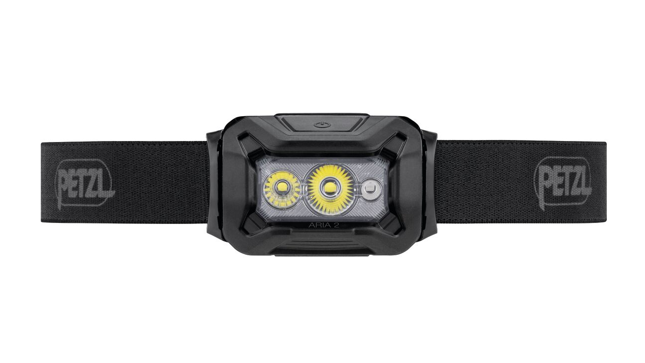 Petzl ARIA® 2 RGB Headtorch, Showing Front