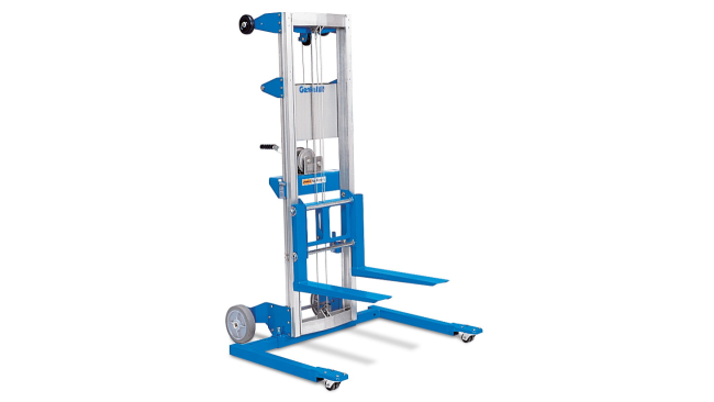 Genie® GL™-12, Shown with straddle base